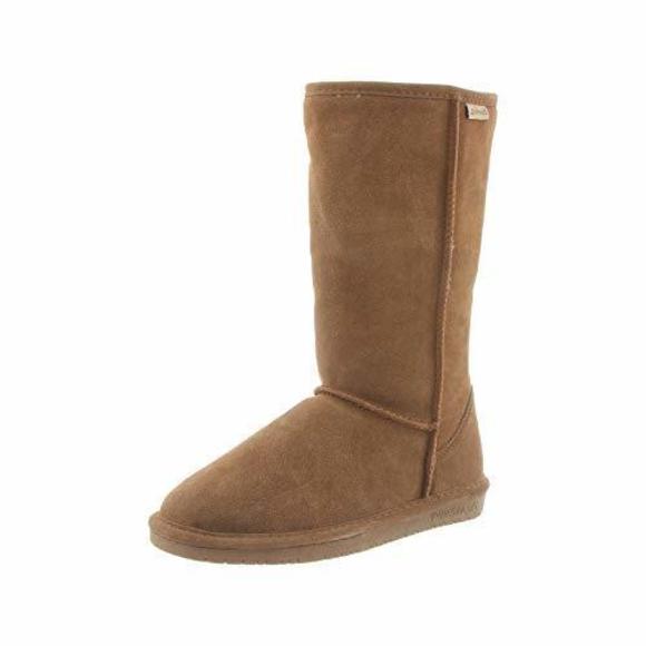 BEARPAW WOMEN'S EMMA TALL FASHION BOOT CHARCOAL 9 M US